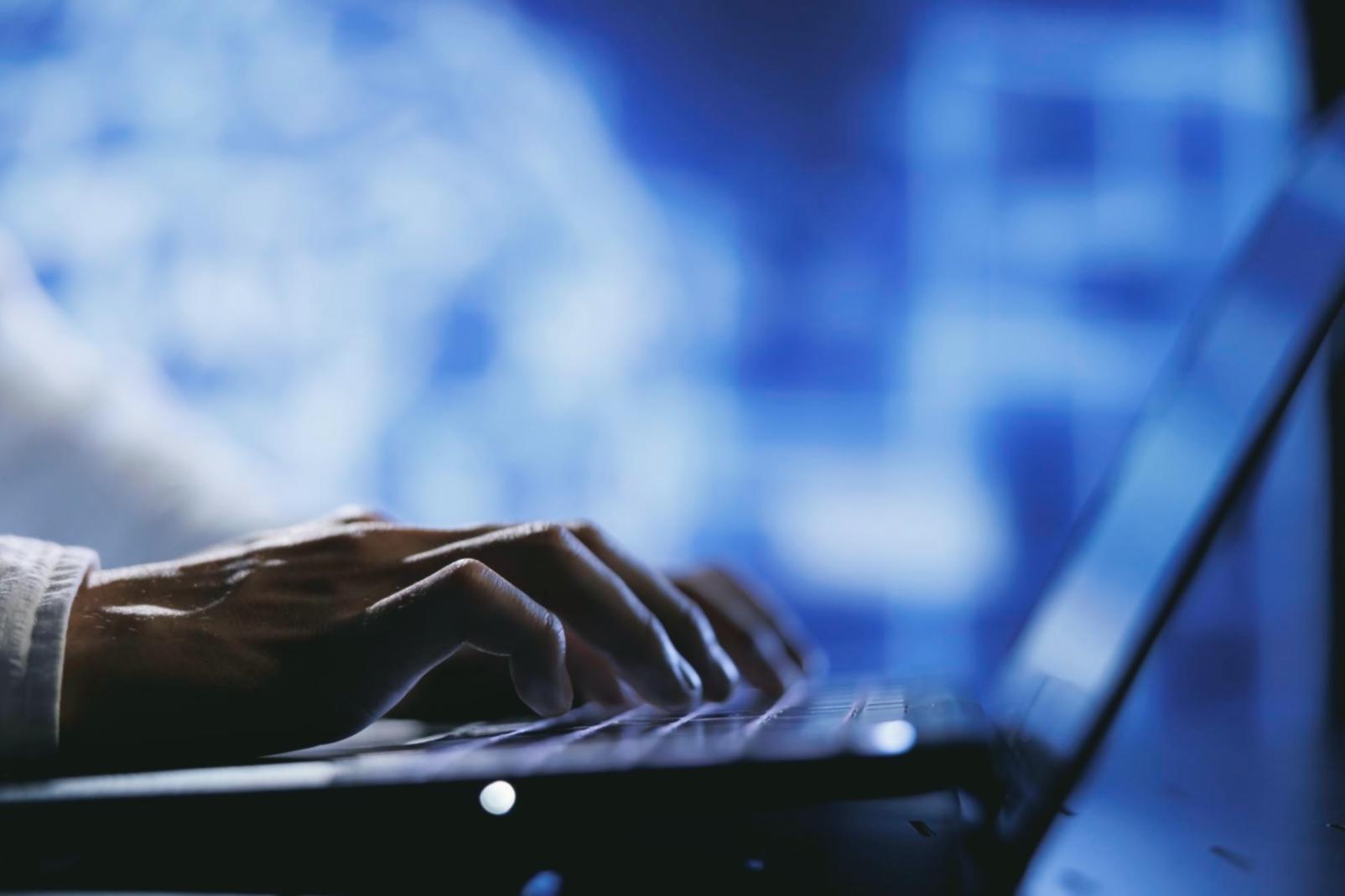 IoT and AI engineering workspace with connected devices and development tools