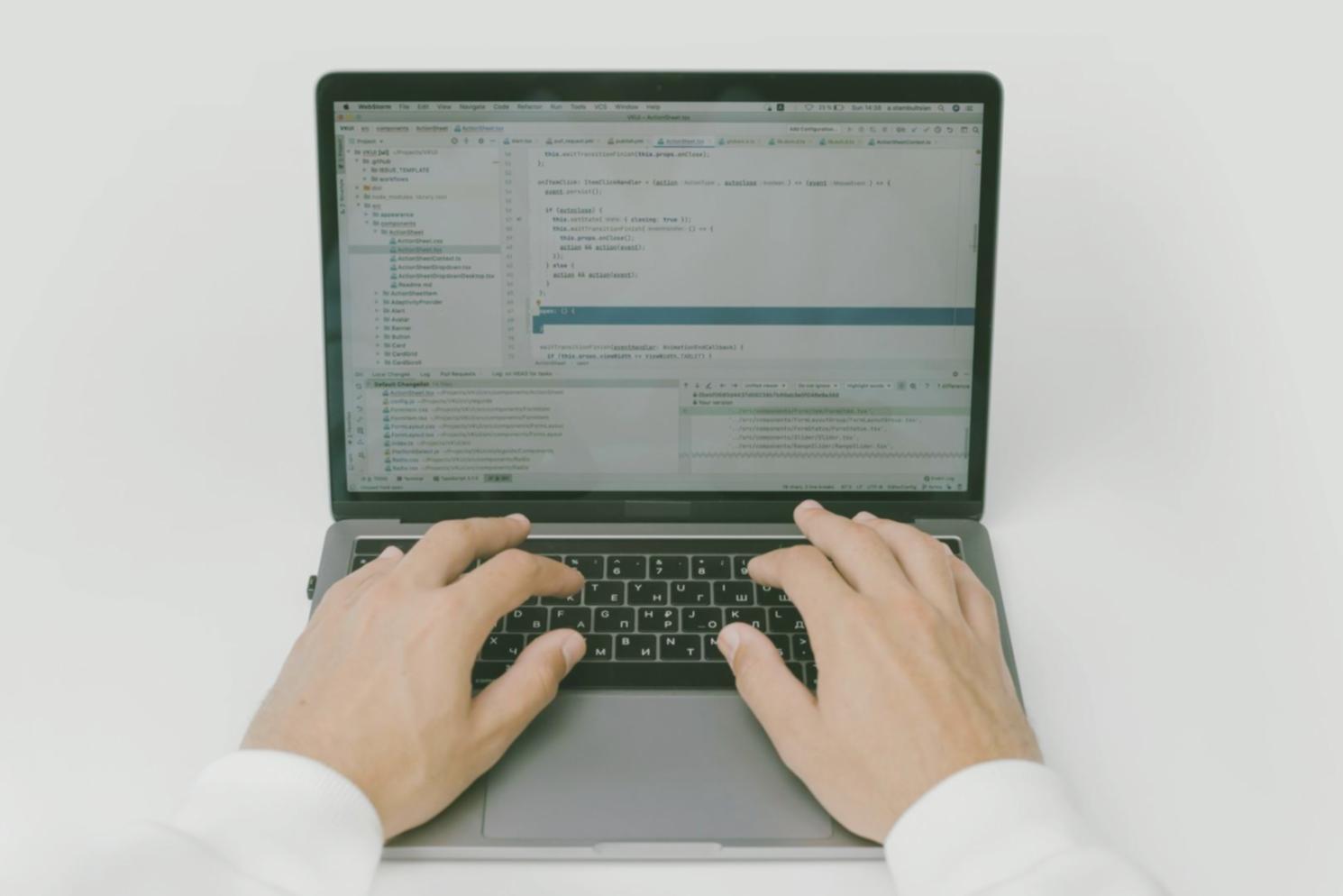 AI model training dashboard with sensor data visualization